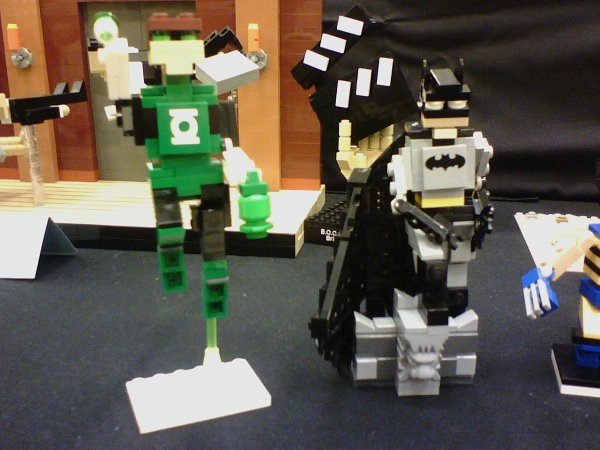 Miniland Green Lantern and Batman
