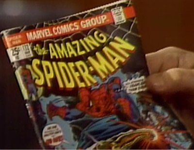 Spider-Man comic on Electric Company