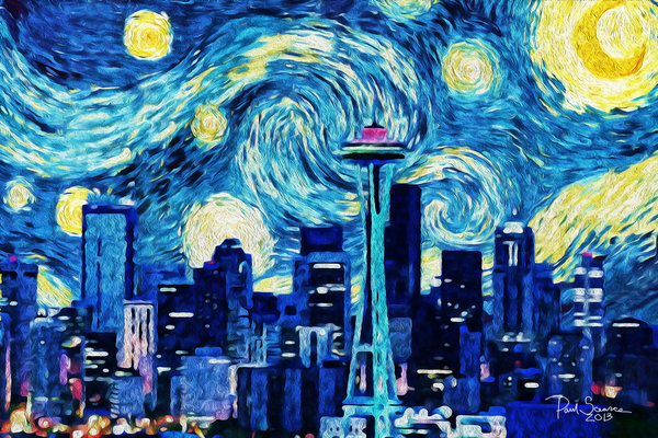 Starry Seattle
